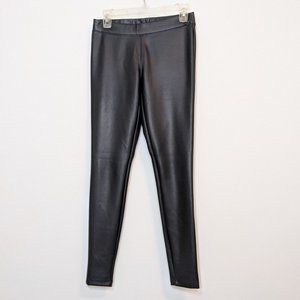 Express Black Pleather Pants